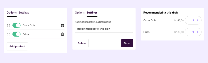 Recommendations