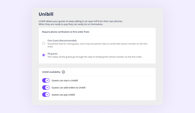 unibill